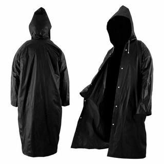mujer hombres sólido lluvia poncho de manga larga chaqueta de lluvia con capucha y capucha (8)