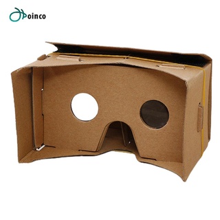 Gafas de cartón 3D para Google VR realidad Virtual para teléfono móvil iPhone