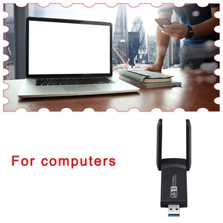[foshou] adaptador wifi usb 3.0 1200mbps de doble banda 5ghz 2.4ghz wifi antena dongle