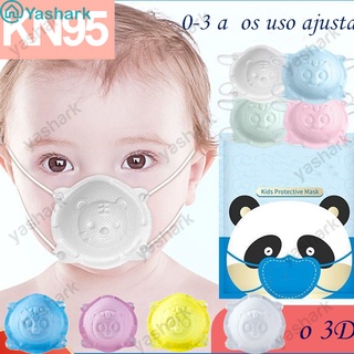 Máscara de bebé recién nacido 3D estereoscópico 0-16 meses bebé y niño pequeño [YA] (1)
