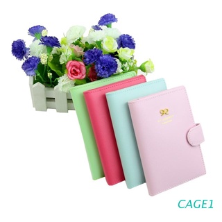 CAGE Travel Bowknot Passport Card Protector Cover PU Leather Holder Wallet New