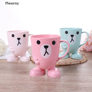 [Ffwerny] Baby cute cup drinking water brush teeth washing cup children infant milk cup hot