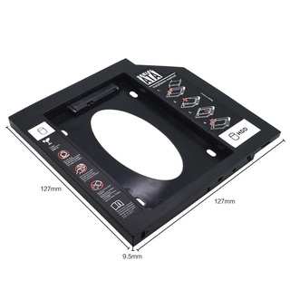 Darkhorse 2.5" Optibay SSD - marco de plástico a CD-ROM DVD SATA 3.0 Hdd 9,5 mm (2)