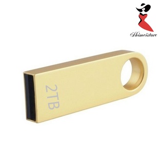 [RH] U Disk USB 3.0 De Alta Velocidad Metal 2TB Flash Stick Para Computadora