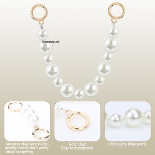 [oneaugust] imitación perla bolso bolsos cadenas. (3)