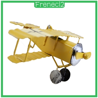 Modelo Vintage De avión De hierro juguete Para niños decoración De escritorio Ornamento (3)