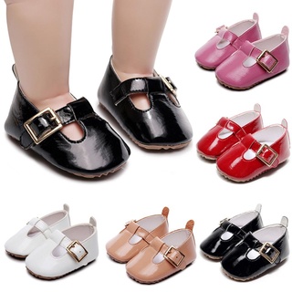 zapatos de cuero con hebilla para bebés/niños/niñas/zapatos de cuero para niños