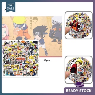 Bet adhesivo adhesivo Naruto pegatina Anime dibujos animados Naruto pegatinas multifuncional para maleta