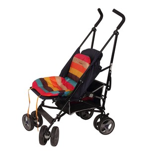 cojín de asiento de coche impermeable acolchado arco iris bebé niños cochecito cojín
