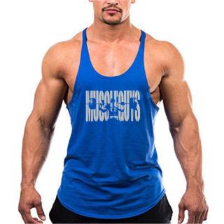 Marca chaleco músculo gimnasio ropa Tank Top para hombre culturismo Fitness sin mangas Singlets moda deportes entrenamiento camiseta