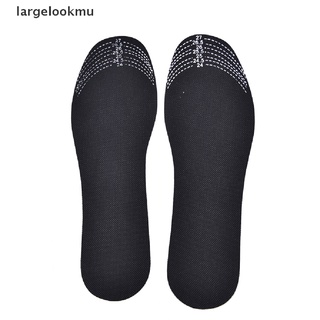*largelookmu* Bamboo Charcoal Deodorant Cushion Foot Inserts Shoe Pads Insole hot sell (1)