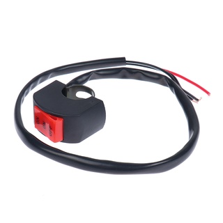 {FCC} Interruptor Universal de 22 mm para motocicleta/conector de encendido/apagado/interruptor de botón (3)