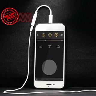 Iphone8/7 para auriculares adaptador de auriculares Aux Lightning 3,5 mm cable O4n9 Jack D a E4R3