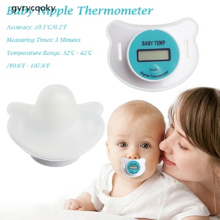[Gvry] Chupete De Termómetro Para Bebé Monitor Digital De Temperatura Fahrenheit Pezón De Alimentación (3)