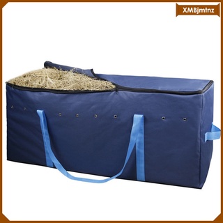 bolsa de almacenamiento de paja de heno plegable de servicio pesado bolsa de almacenamiento de ganado 600d tela oxford
