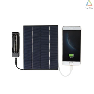 3.5w 5v policristalino de silicona panel solar célula solar para cargador de energía usb puerto 18650 carga de batería