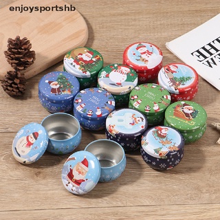 [enjoysportshb] 2.2oz navidad mini caja de lata sellada tarro cajas de embalaje joyería caja de caramelos de almacenamiento [caliente]