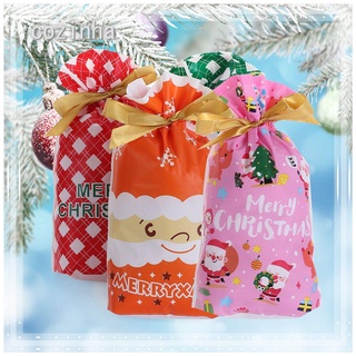 10 pzs caja De Plástico De cocina Para dulces De navidad/Flocos De nieve/Papai Noel
