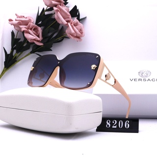 ! Versace! Las nuevas gafas de sol Aviator polarizadas Anti-UV 400 para hombre