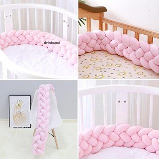 [Drinka] Baby Crib Protector 4 Weave Bed Snake Braided Protect Decoration for Crib Cot 471CL (2)