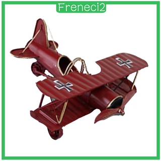 Modelo Vintage De avión De hierro juguete Para niños decoración De escritorio Ornamento (2)