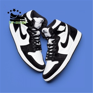 『fp•shoes』 air jordan 1 panda aj1 nike zapatos senderismo deporte zapatos de las mujeres zapatos de los hombres zapatos de baloncesto moda clásico zapatillas de deporte blanco negro