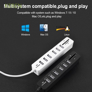 Keren puerto USB 3.0/2.0 Multi Adaptador Expansor 6 divisor 2.0 2.0 Hub 3/6 puertos/Multicolor (1)