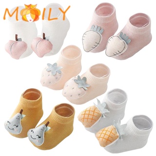 MOILY New Cotton Baby Socks Accessories Cartoon Animal Newborn Socks Infant Autumn Winter Soft 6-12 month Anti Slip Floor