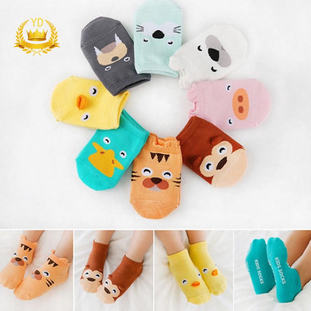 calcetines de tobillo lindos de dibujos animados para bebés/niños
