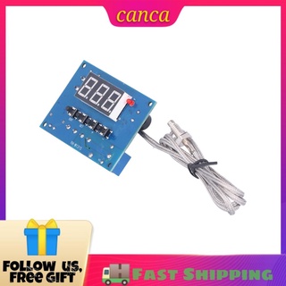 Cancanshop placa controlador de temperatura microordenador tipo K termostato sonda