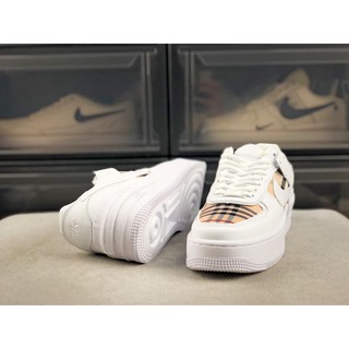Authentic original NIKE Air Force Shadow AF Cream Ice Cream Deconstruction Splicing Board Shoes 009hk 6 Physical Shoo
