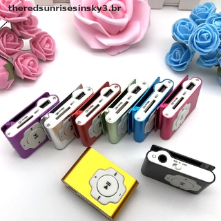 [theredsunrisesinsky3.br] Mini reproductor de música MP3 portátil USB compatible con tarjeta Micro SD/TF de 32 gb. (1)