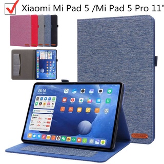 Para Xiaomi Mi Pad 5/Pro 11 " Smart PU Cuero Stand Case Flip Cover Cartera