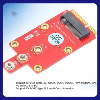 Lt-my M.2 llave B a Mini PCI-E adaptador con ranura de tarjeta SIM Dual NANO para módulo 3G/4G para computadora de escritorio/ordenador PC (9)