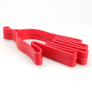 hermoso 1 par durable al aire libre deporte rojo plástico guantes de golf titular rack camilla