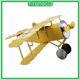 Modelo Vintage De avión De hierro juguete Para niños decoración De escritorio Ornamento (9)