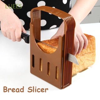 luees plegable tostadas rebanador práctico accesorios de cocina cortador de pan estante corte cortar plástico pan pan herramienta de hornear