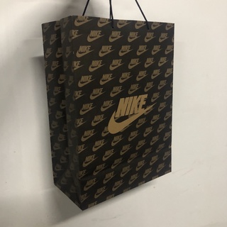 Nike original full shop pequeño material estándar ecológico caja de zapatos bolsa de papel especial