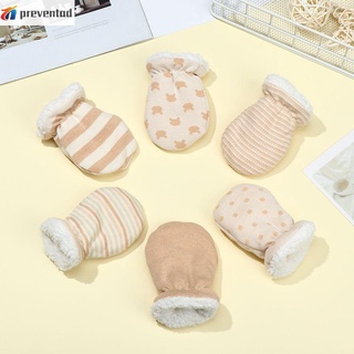 preventad invierno bebé anti-abrigo manoplas espesar guantes de lana recién nacido guantes lindos niños niñas dedo completo caliente niño manoplas