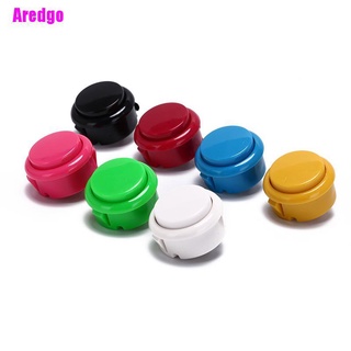10 pzs botón De presion De 30 mm Para reemplazo De botón Arcade/juegos De 7 colores