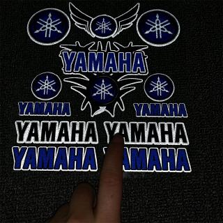 Stickers Reflectantes YAMAHA Para Motocicletas Con Láser/Con Logotipo De Motorcross/Decoración Del Casco De Depósito De Combustible Para Coche (9)
