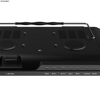Greenlabel.br reproductor De Tv Digital De bolsillo Hd-Compatible con efecto sonido Estéreo De 15.4 pulgadas Dvb-T2 (9)