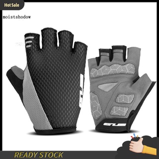 GUB mw- 1 par de guantes deportivos transpirables de medio dedo resistentes al desgaste para bicicleta