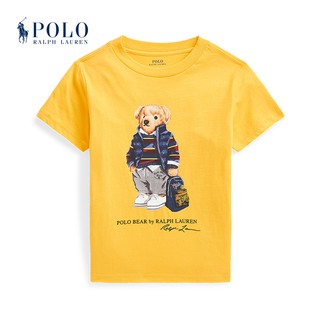 Ralph Lauren Boys Polo oso algodón estampado camiseta 3454 (1)