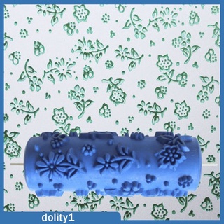 [DOLITY1] 15 cm Empaistic flor patrón de pintura rodillo máquina decoración de pared DIY