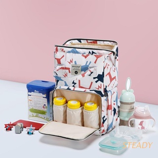 steady multifunción impermeable madre-bebé bolso mochila moda viaje pañales bolsas de gran capacidad momia portador bolsa