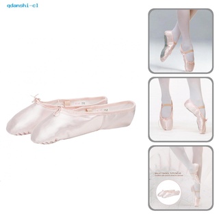 qdanshi Ligero Ballet Pisos Zapatos Cinta Profesional De Baile Moda Para Niñas