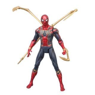 Figura de acción Marvel Spiderman Avengers Infinity War Iron Spider-Man modelo de juguete