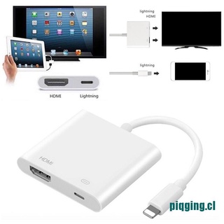 dreamhot*Lightning Digital AV Adapter 8Pin Lightning to HDMI Cable for iPhone 8 7 X iPad