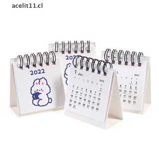 ACEL 1PC 2022 Cute Creative Mini Desk Calendar Decoration Stationery School Supplies CL